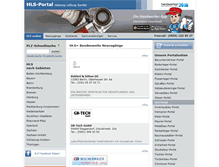 Tablet Screenshot of hls-portal.de
